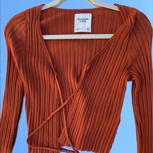 Abercrombie & Fitch Tie Wrap Top